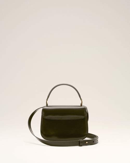 Green Cow Leather Top Handle Paris Paris Bag - Man - 4 - AMI Paris - Ami Paris