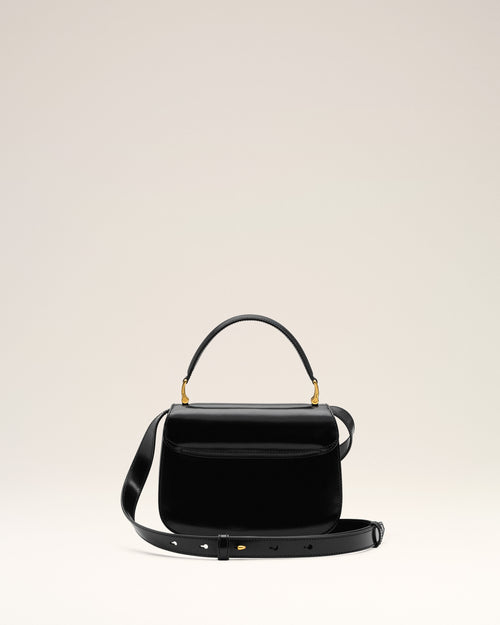 Black Cow Leather Top Handle Paris Paris Bag - Woman - 11 - AMI Paris - Ami Paris