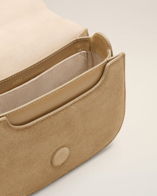 Yellow Cow Leather Top Handle Paris Paris Bag - Woman - 13 - AMI Paris - Ami Paris