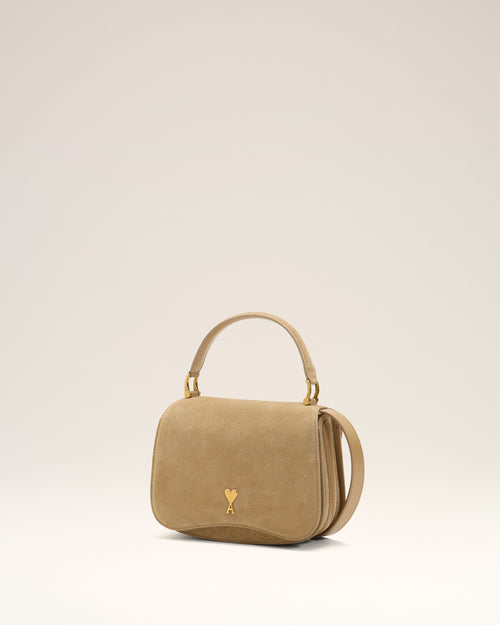 Sac Porté Main Paris Paris Jaune en Cuir De Veau - 10 - Ami Paris