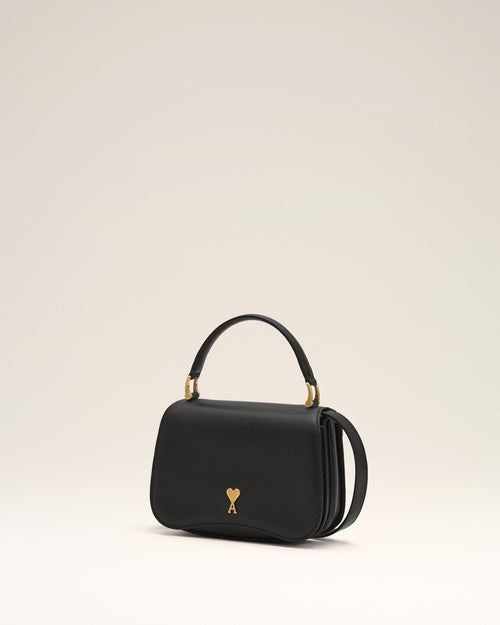 Black cowhide leather Paris Paris top handle bag - Woman - 10 - AMI Paris - Ami Paris
