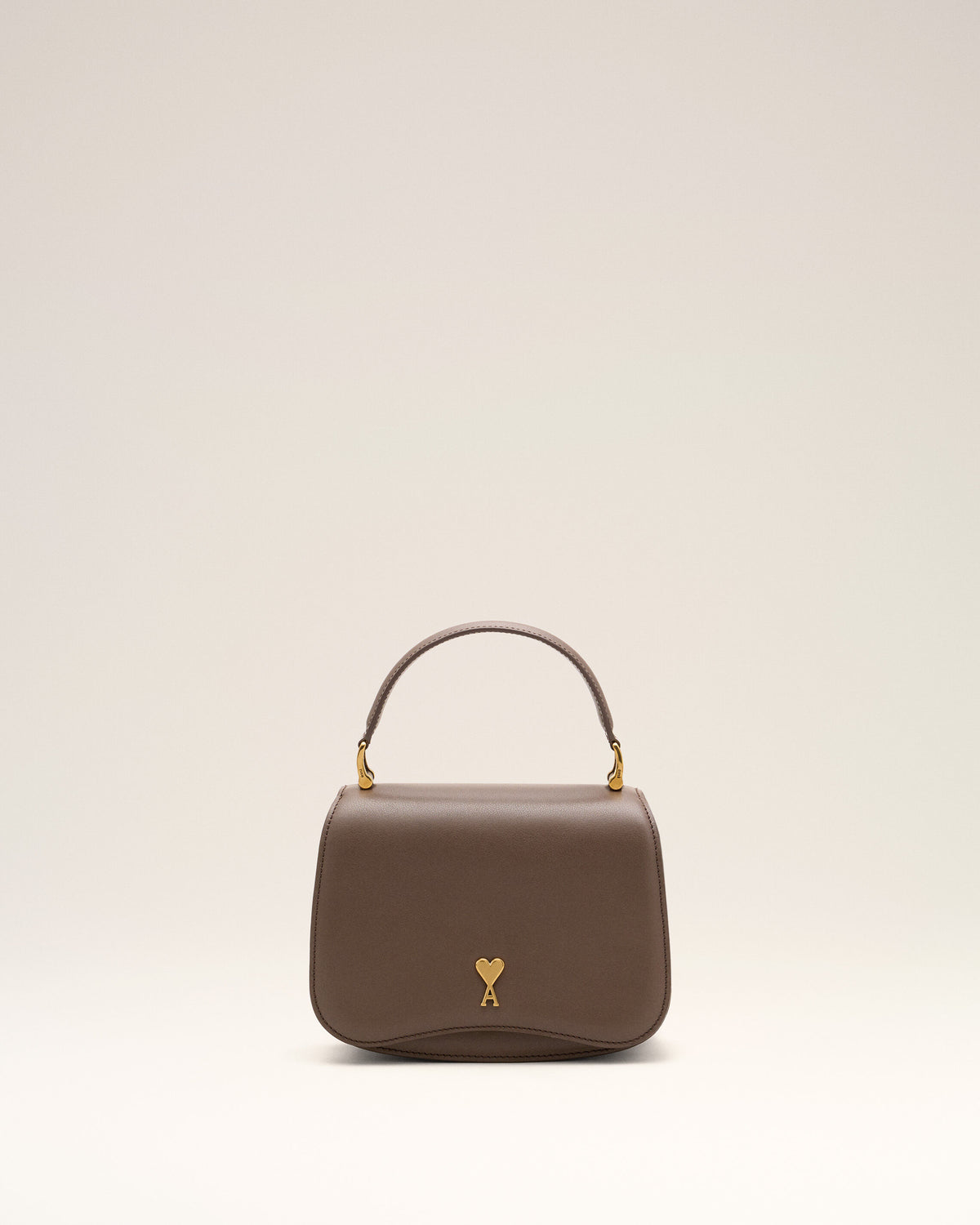 Bolso de mano Paris Paris de cuero marrón de vaca - 1