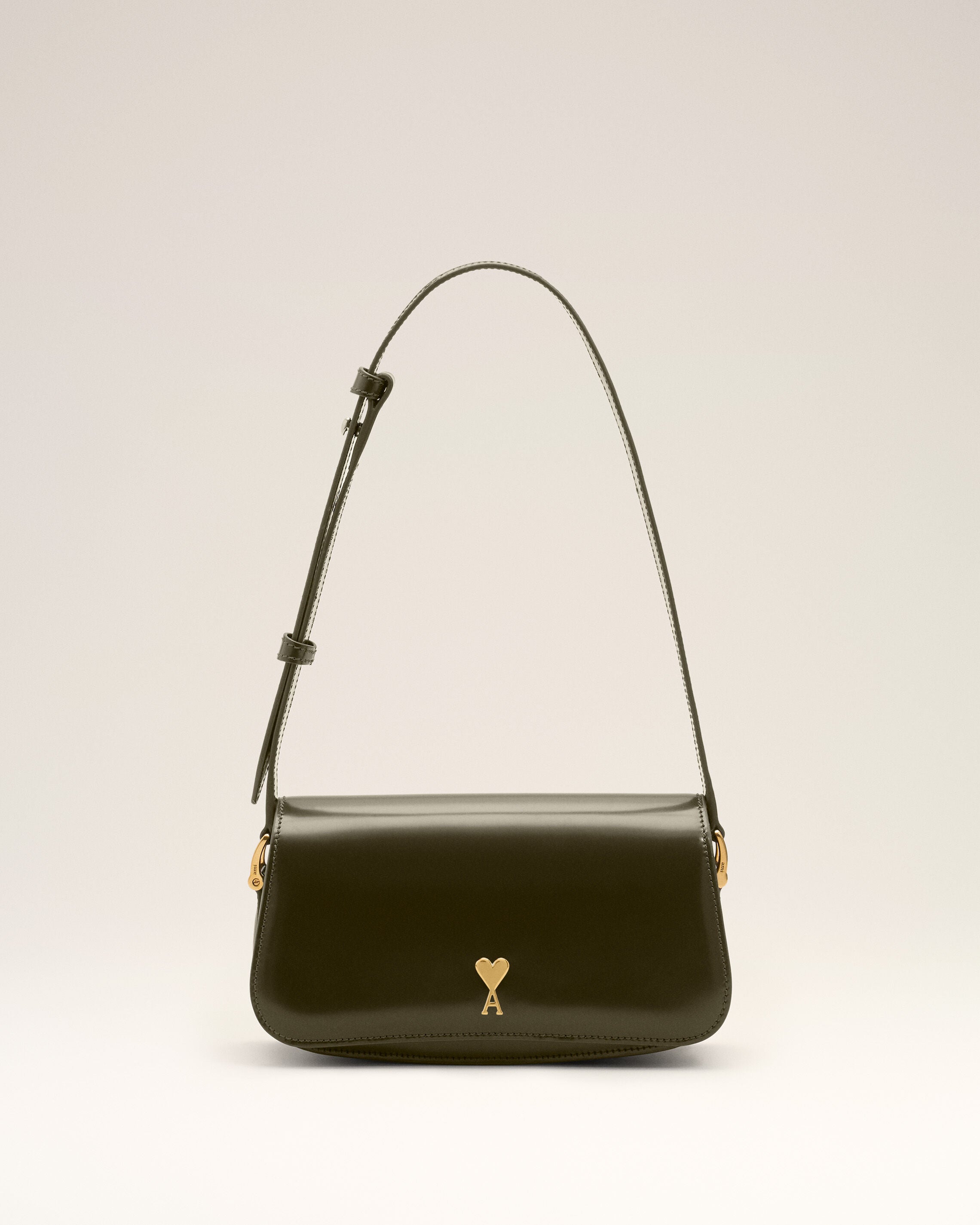 Green Cow Leather Shoulder Paris Paris Bag - 7
