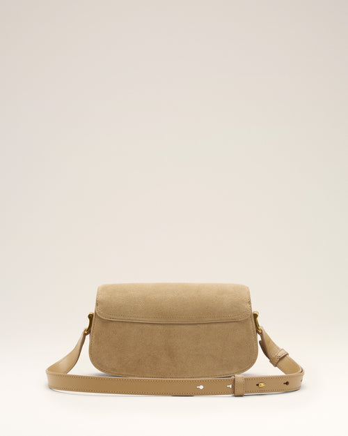 Sac Porté Epaule Paris Paris Jaune en Cuir De Veau - Femme - 10 - AMI Paris - Ami Paris