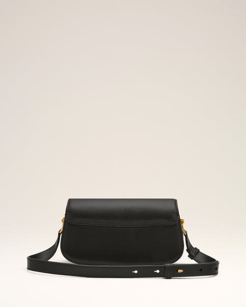 Black cowhide leather Paris Paris shoulder bag - Man - 4 - AMI Paris - Ami Paris