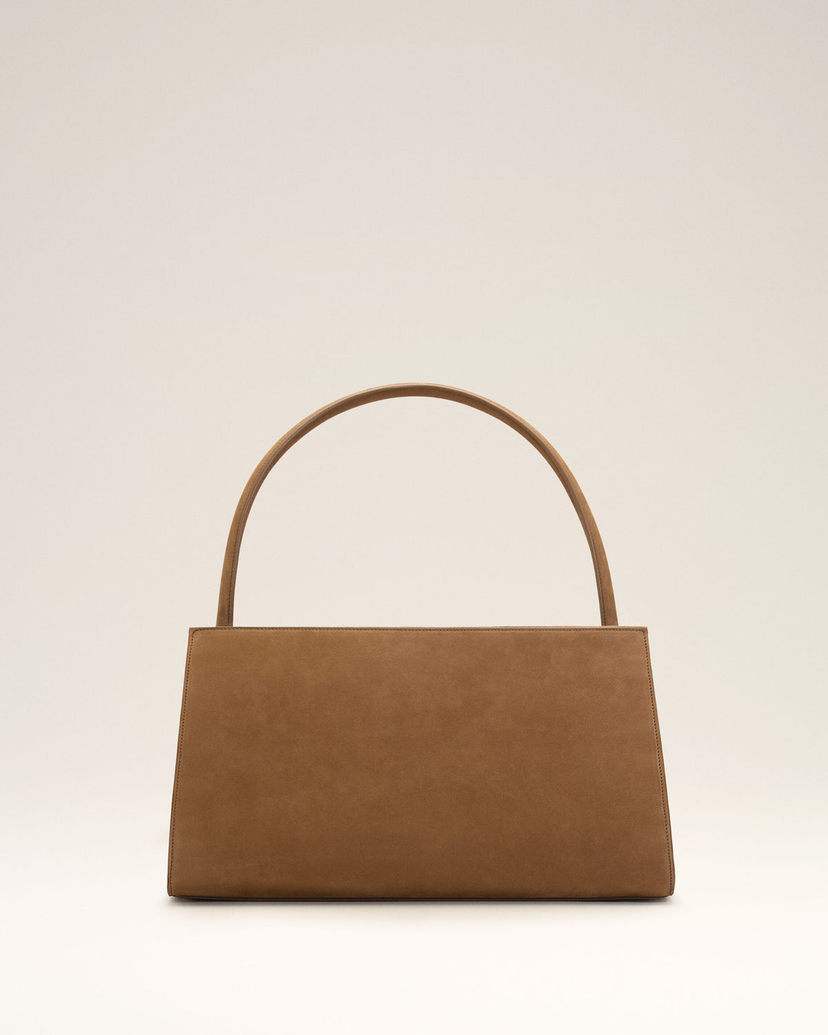 Sac Mimi Marron en Cuir De Veau - 10