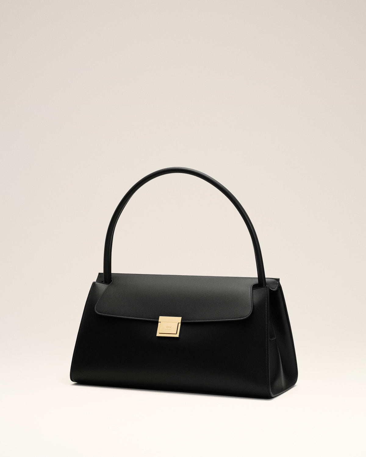 Black Cow Leather Mimi Bag - 9