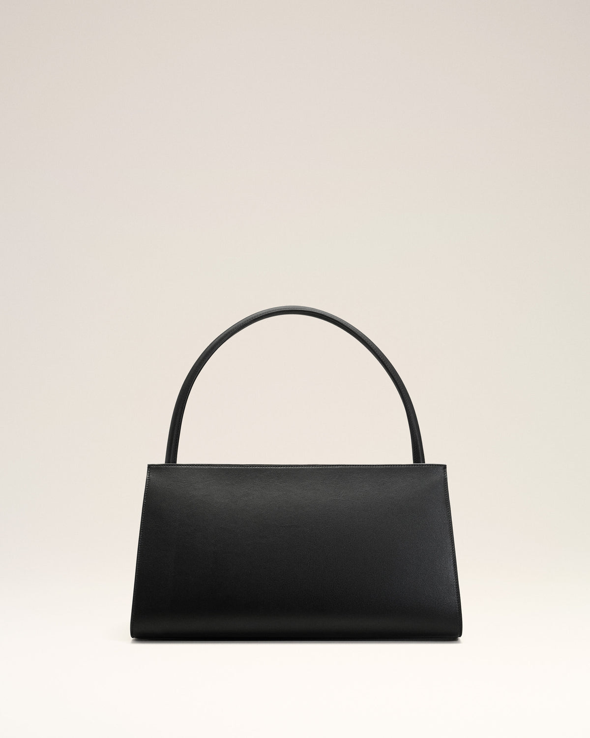Black Cow Leather Mimi Bag - 4