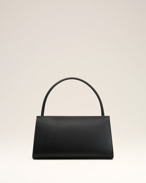 Black Cow Leather Mimi Bag - 10 - Ami Paris