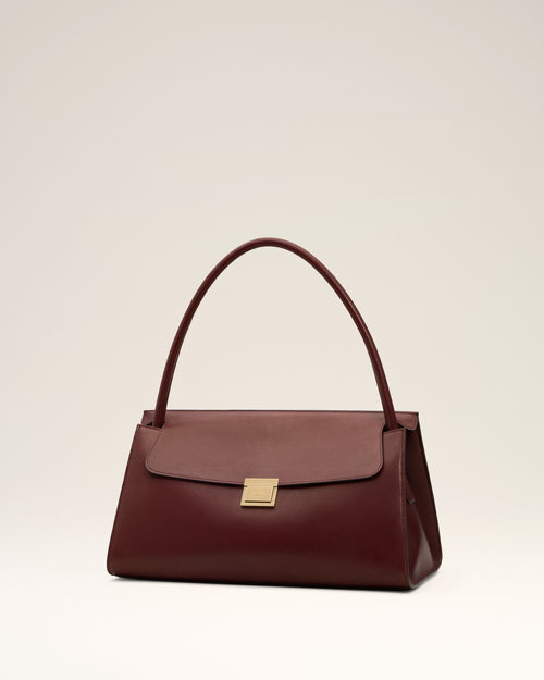 Burgundy Smooth Leather Mimi Bag - Man - 3 - AMI Paris - Ami Paris