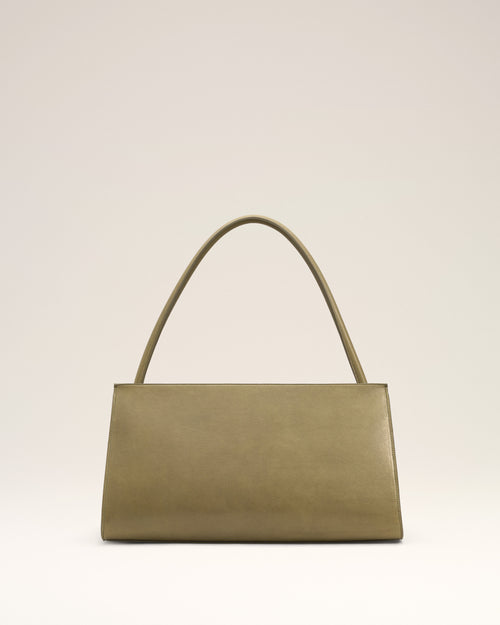 Green Smooth Leather Mimi Bag - 4 - Ami Paris