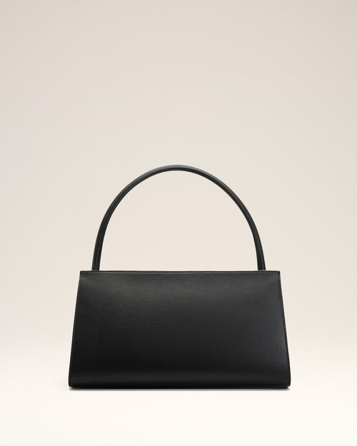 Black Cow Leather Mimi Bag - 11 - Ami Paris