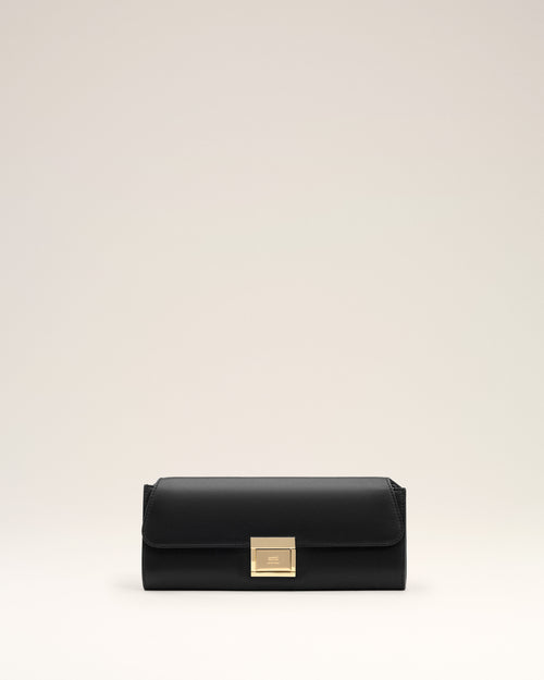                             Black Cow Leather Mimi Pouch - 3                         - Ami Paris