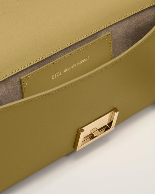 Green Cow Leather Mimi Pouch - Woman - 14 - AMI Paris - Ami Paris