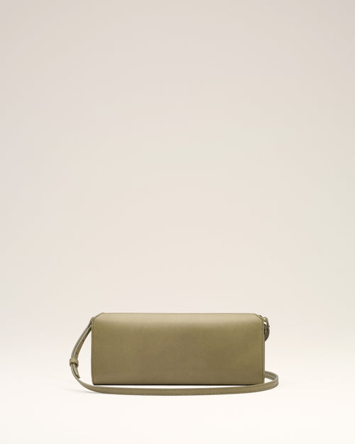 Green Smooth Leather Mimi Pouch - 4 - Ami Paris