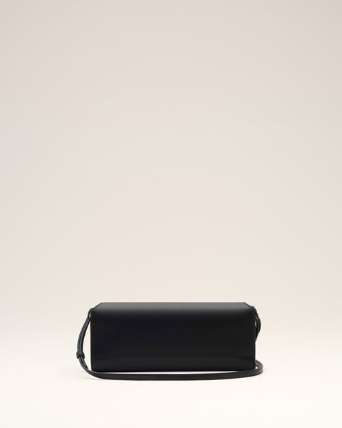 Black Cow Leather Mimi Pouch - 3 - Ami Paris