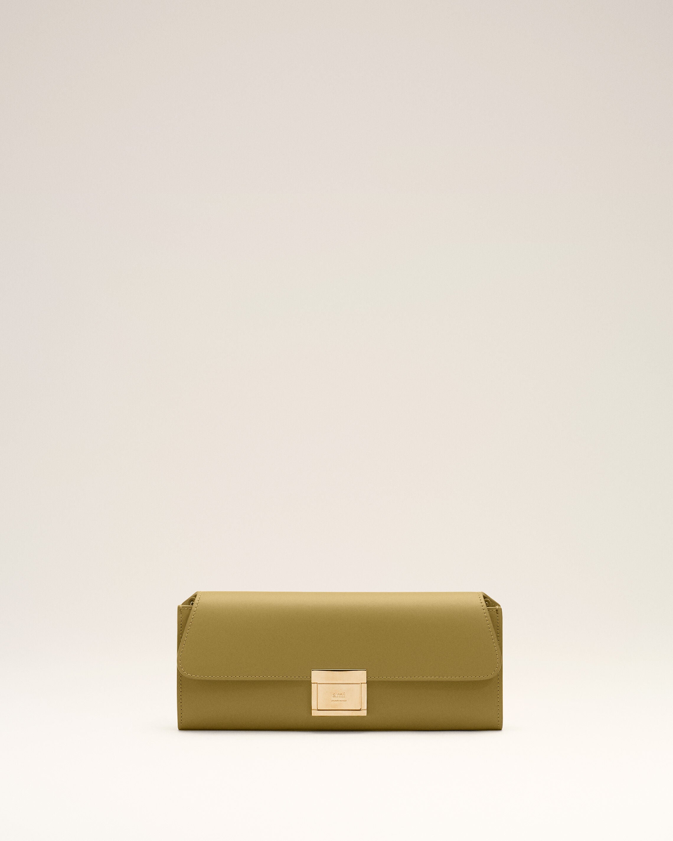 Green Cow Leather Mimi Pouch - 1