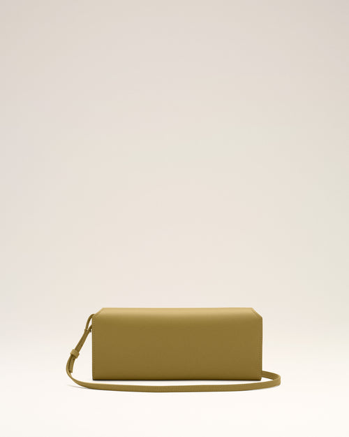 Green Cow Leather Mimi Pouch - Man - 4 - AMI Paris - Ami Paris