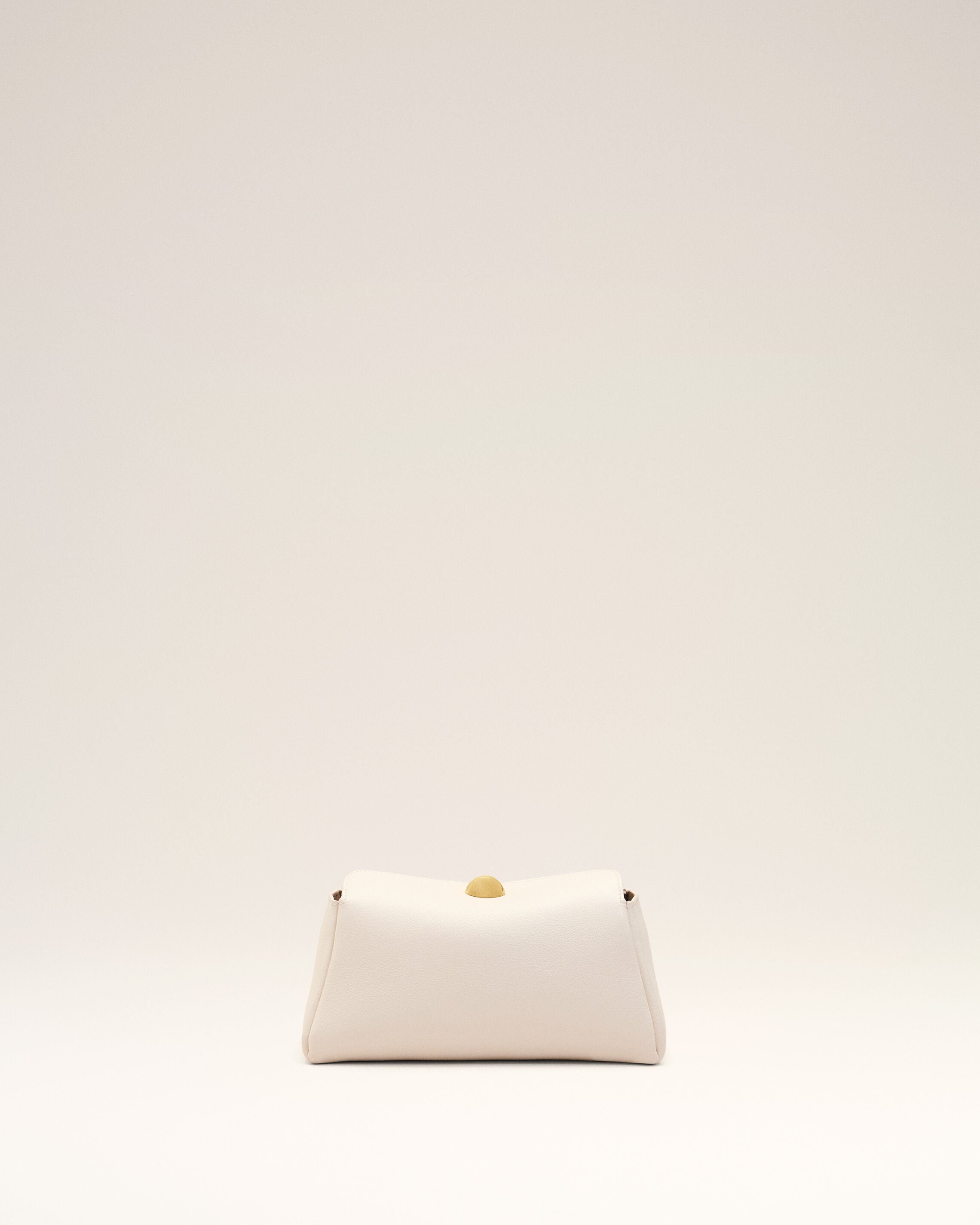 Bolso mini Carrousel de piel de vaca blanca - 14