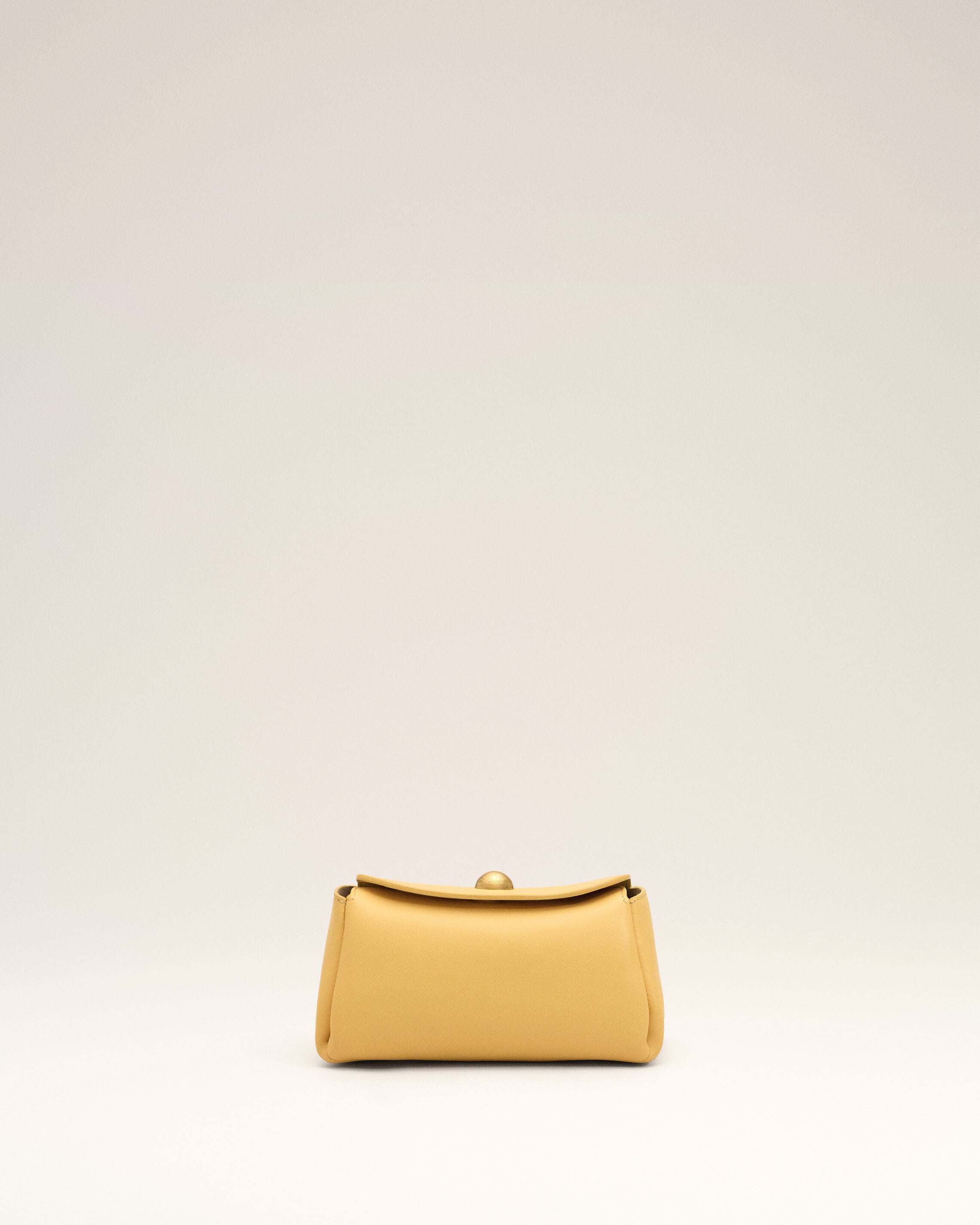 Mini yellow cow leather Carrousel bag - 3