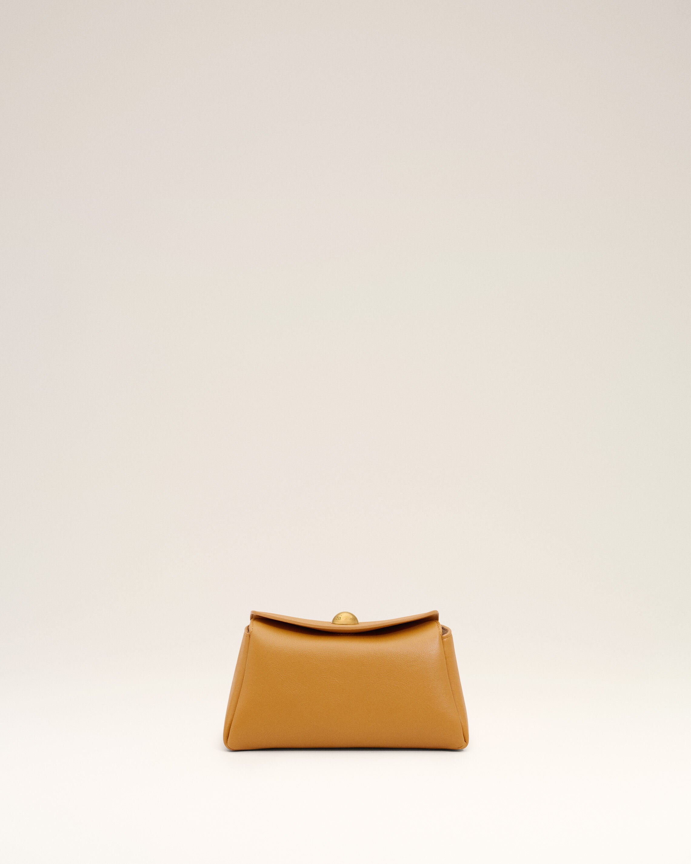 Borsa Mini Carrousel in pelle bovina gialla - 11