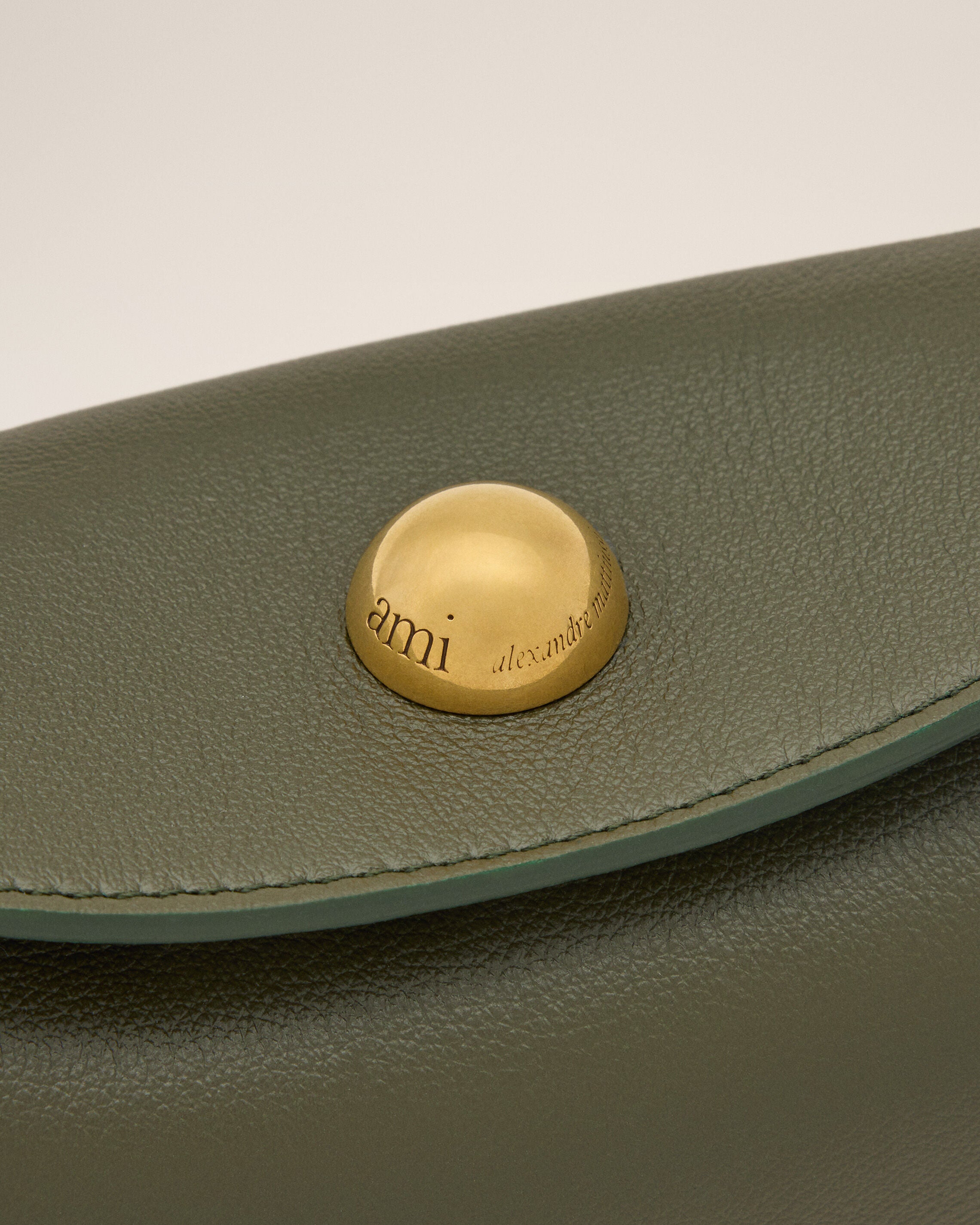 Green Cow Leather Mini Carrousel Bag - 6