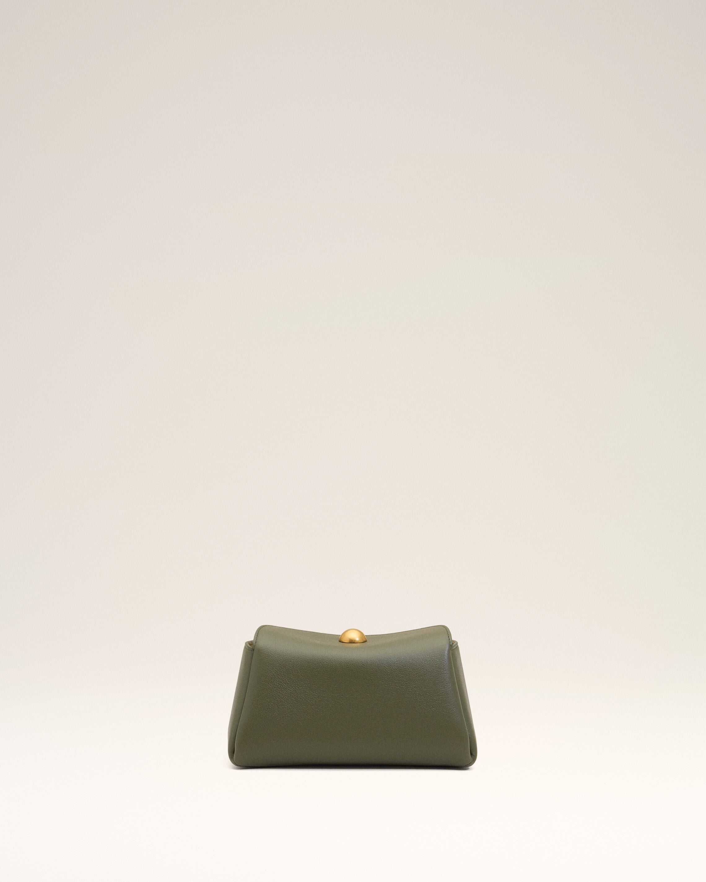 Green Cow Leather Mini Carrousel Bag - 5