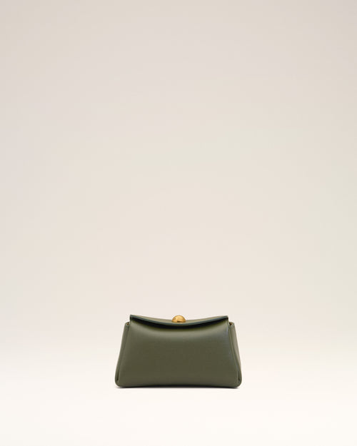 Bolso mini Carrousel de piel de vaca verde - 3 - Ami Paris