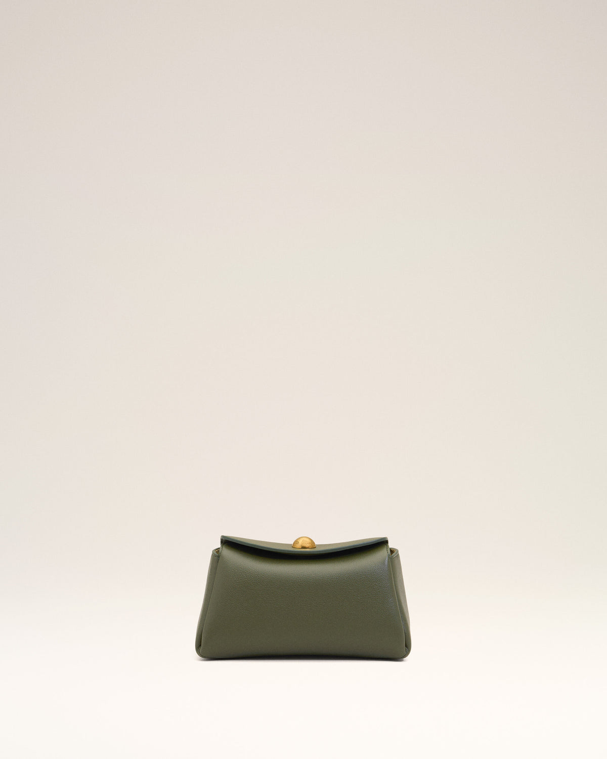 Green Cow Leather Mini Carrousel Bag - 3