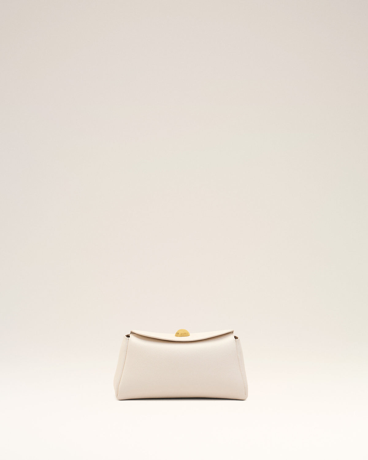 White Cow Leather Mini Carrousel Bag - 3