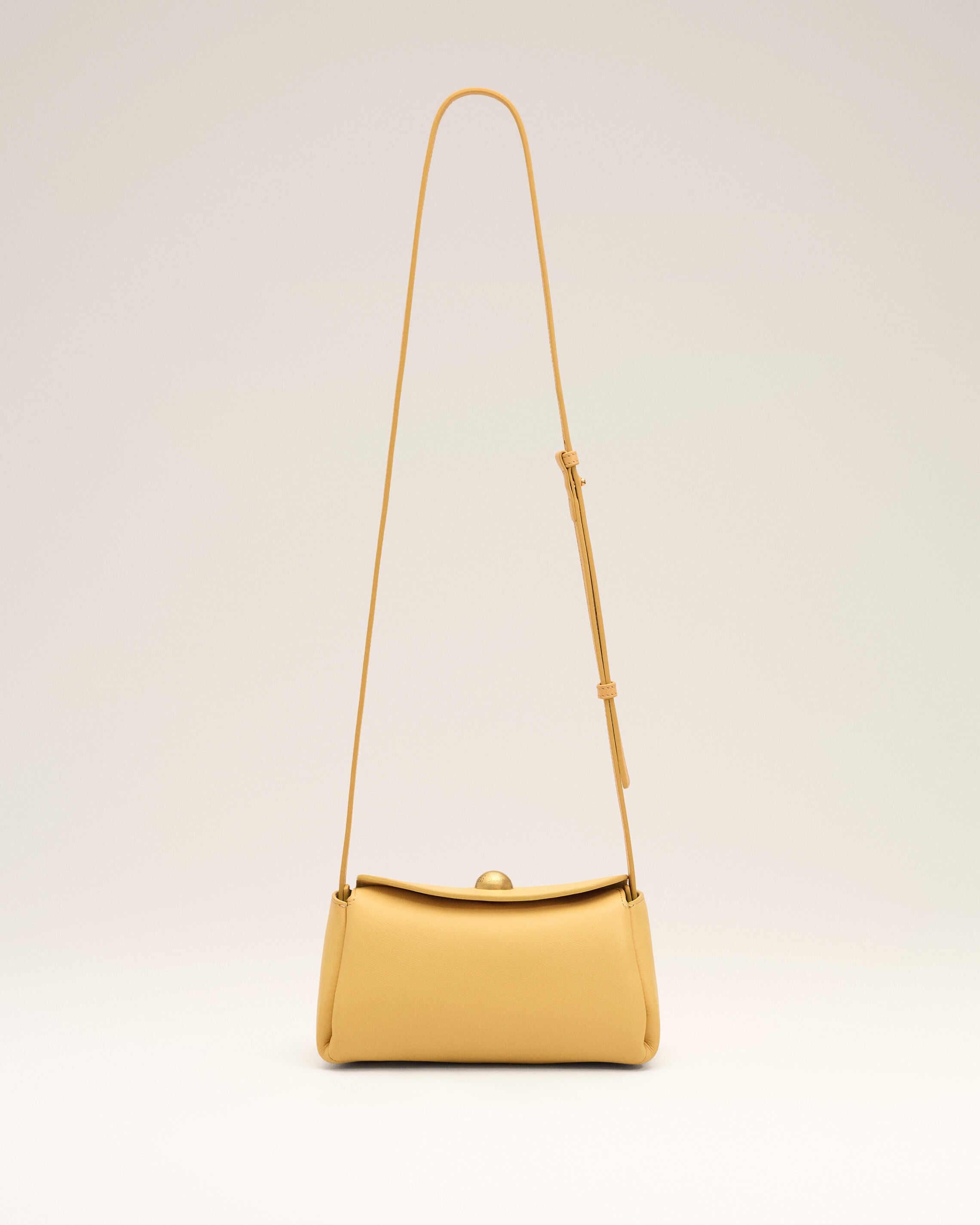 Mini yellow cow leather Carrousel bag - 1