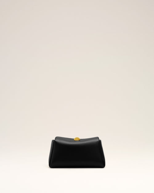 Mini Sac Carrousel Noir en Cuir De Veau - Homme - 5 - AMI Paris - Ami Paris