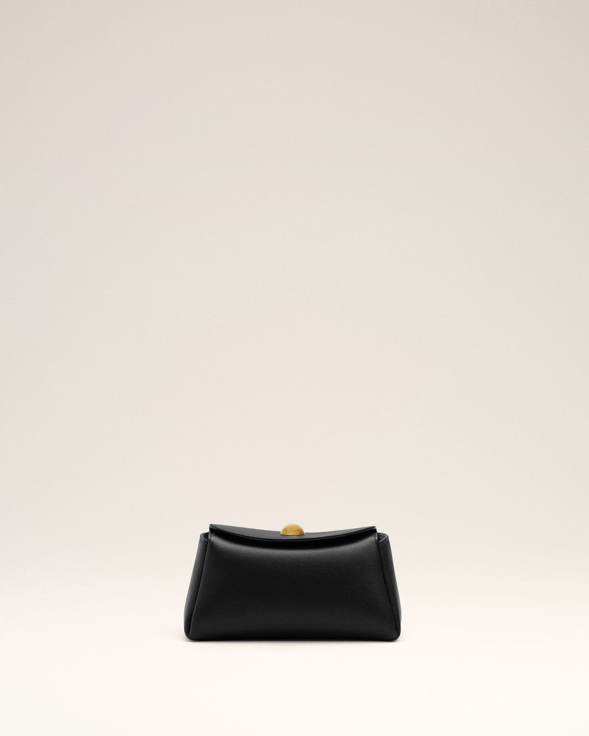 Black Cow Leather Mini Carrousel Bag - 3