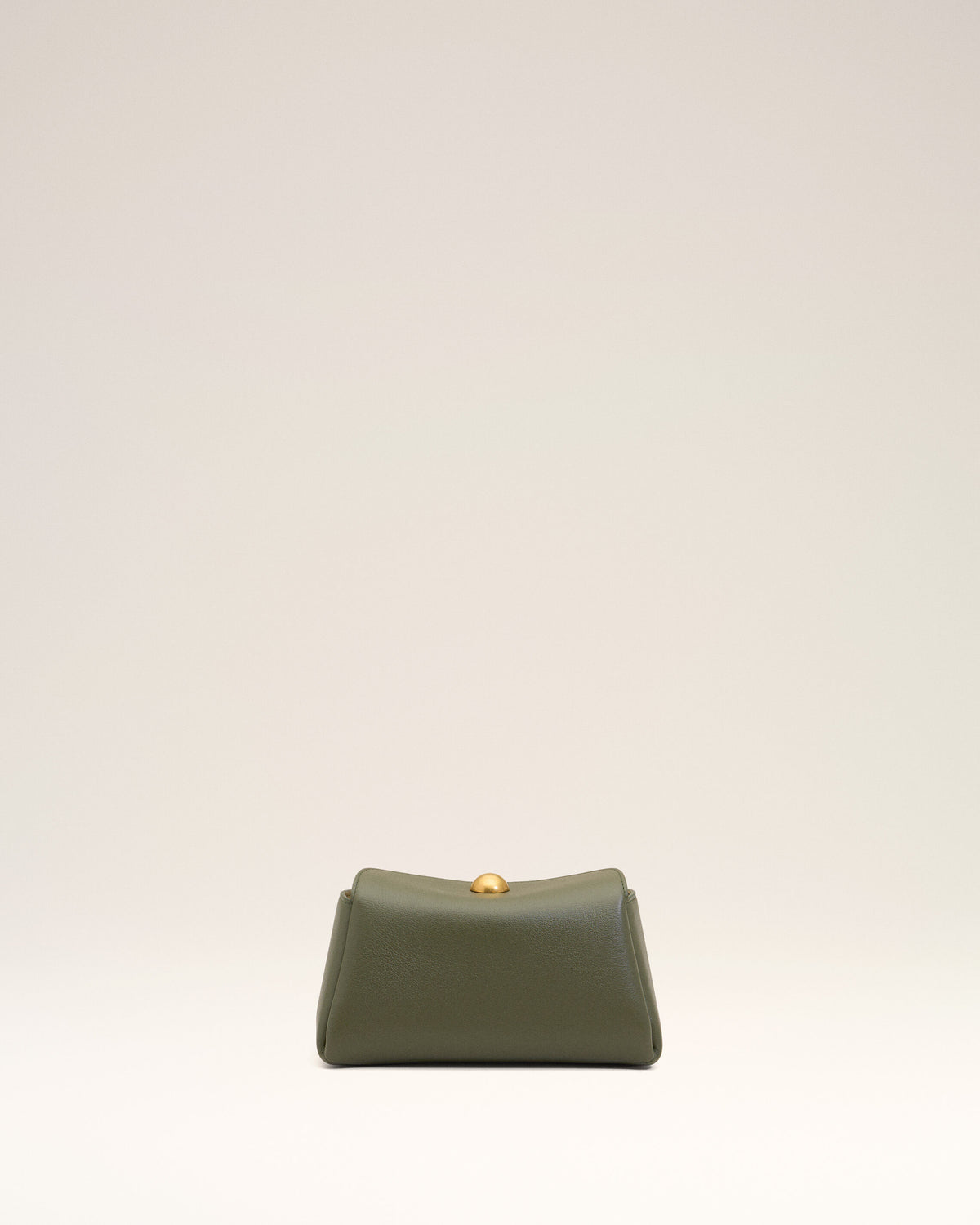 Green Cow Leather Mini Carrousel Bag - 5
