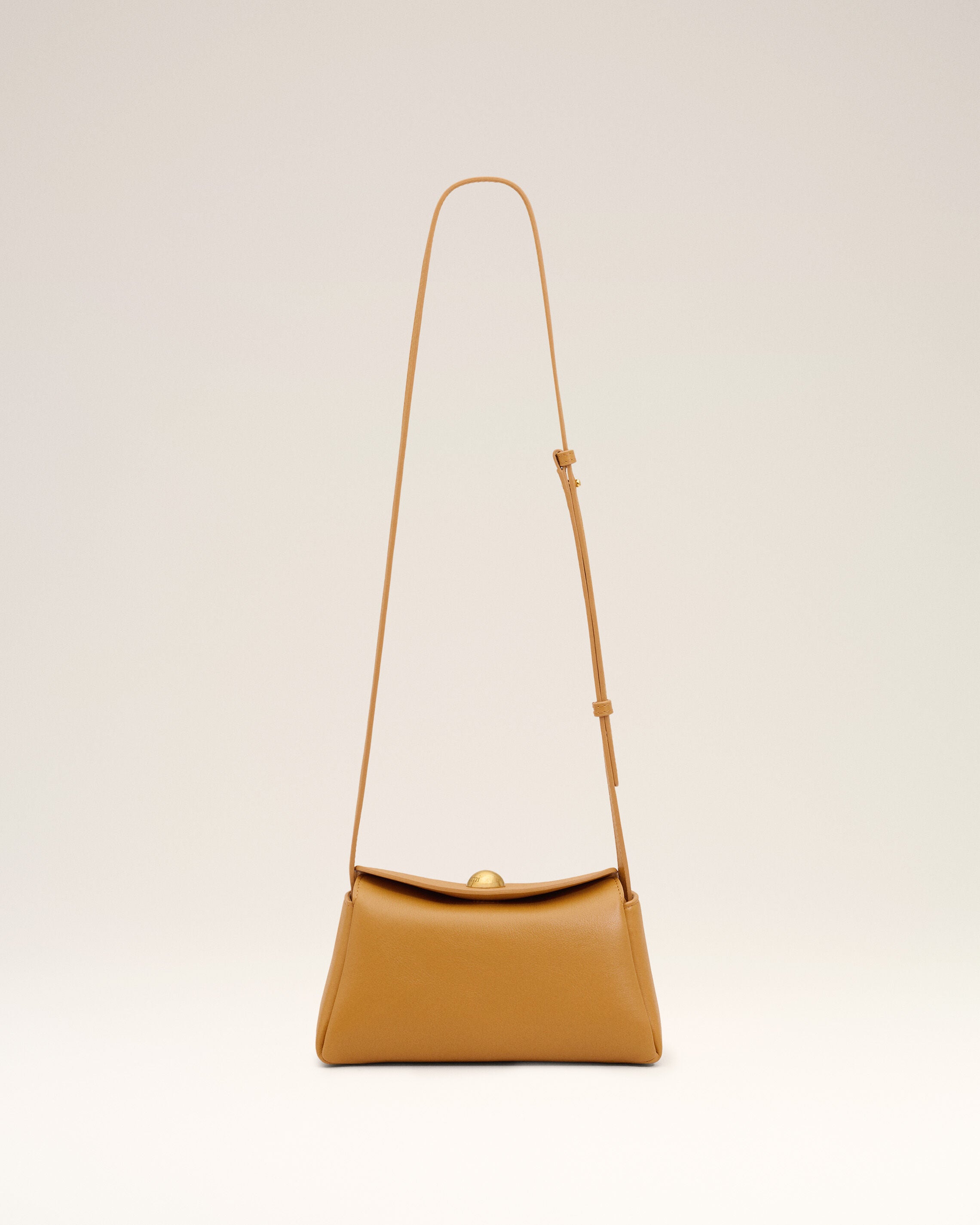 Borsa Mini Carrousel in pelle bovina gialla - 9