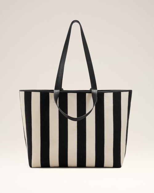 White Cotton Ami De Coeur Shopping Bag - Man - 4 - AMI Paris - Ami Paris