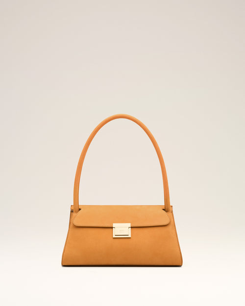 Orange Cow Leather Small Mimi Bag - Man - 1 - AMI Paris - Ami Paris