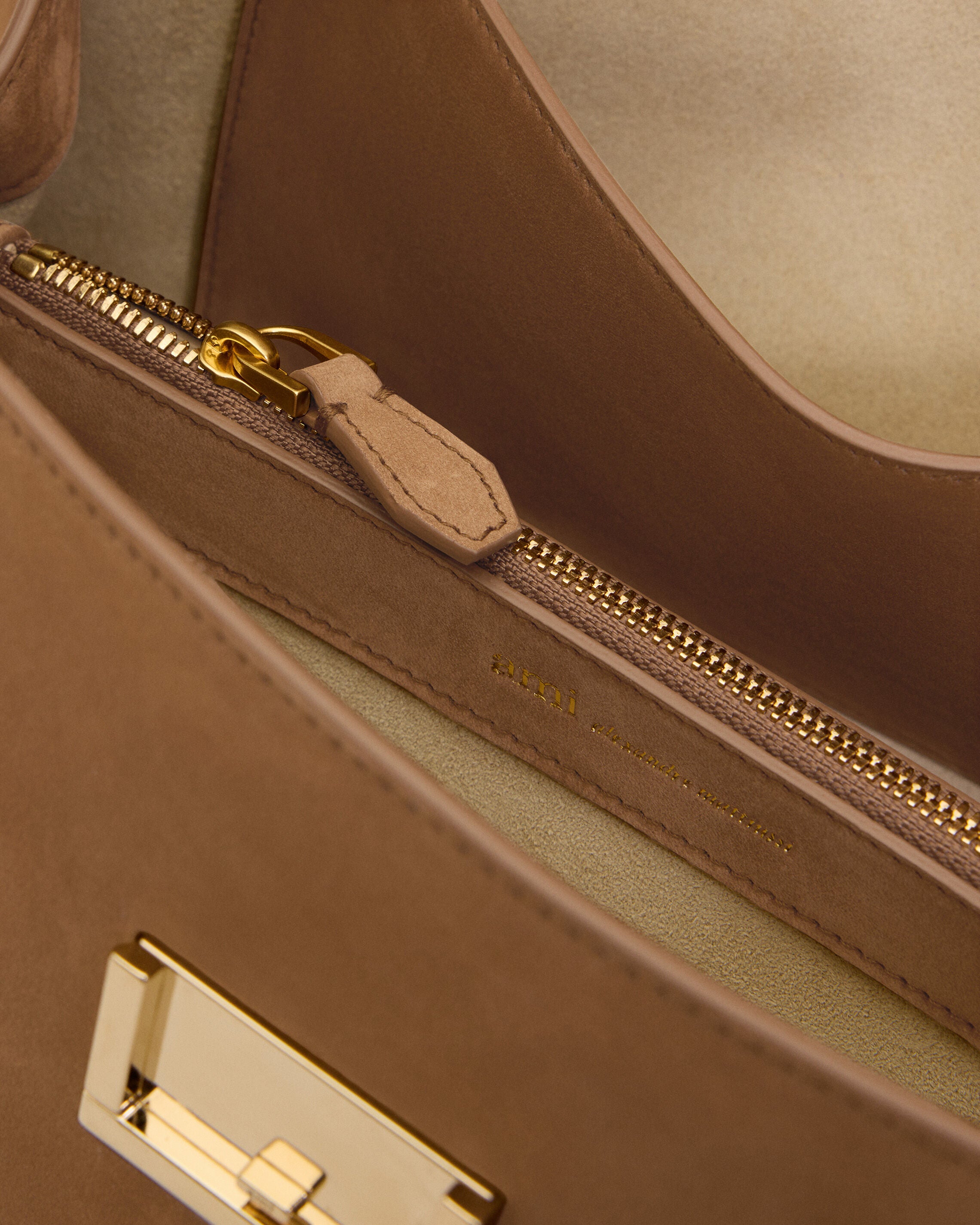 Brown Cow Leather Small Mimi Bag - 13