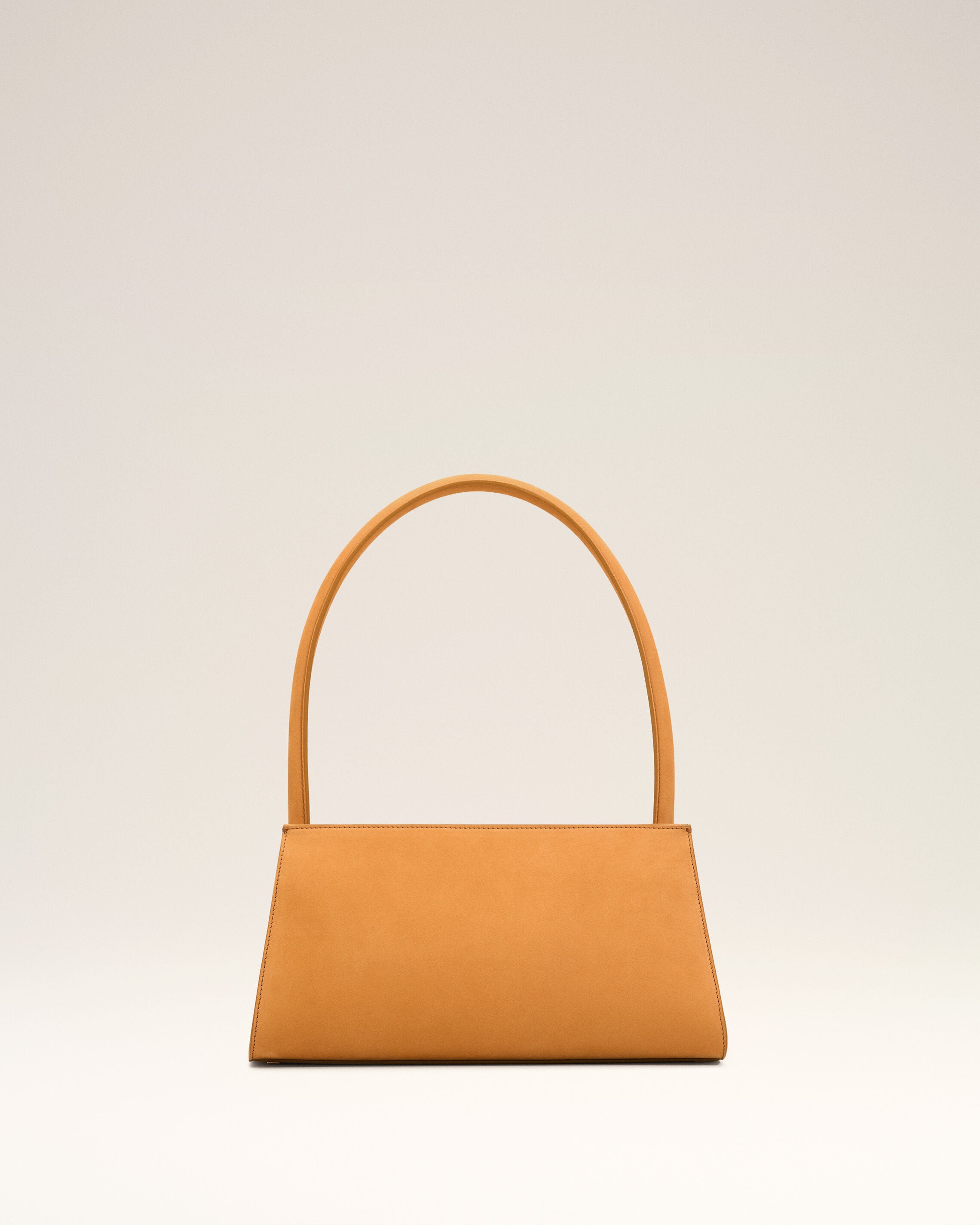 Orange Cow Leather Small Mimi Bag - 3