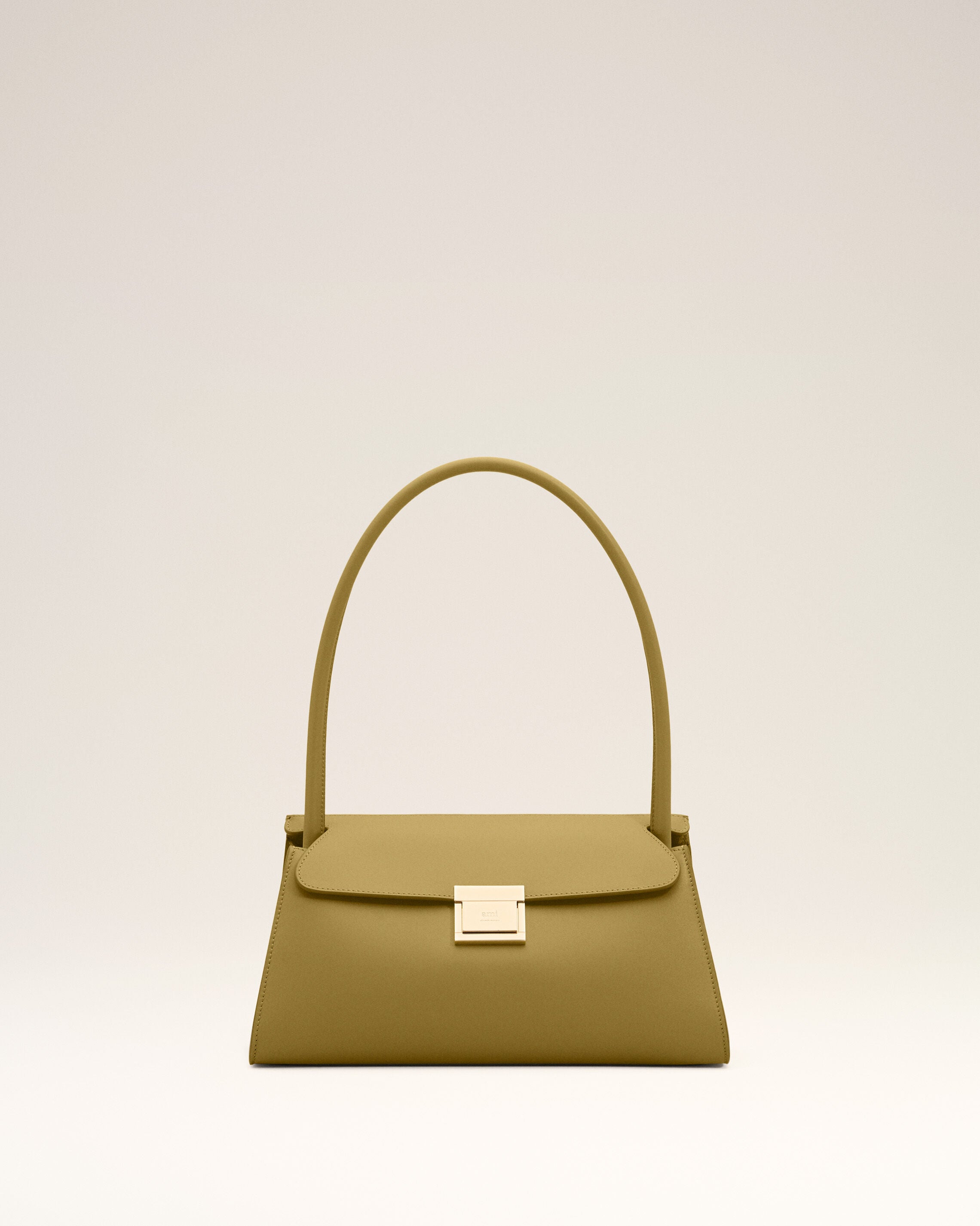 Bolso Mimi pequeño de piel de vaca verde - 1