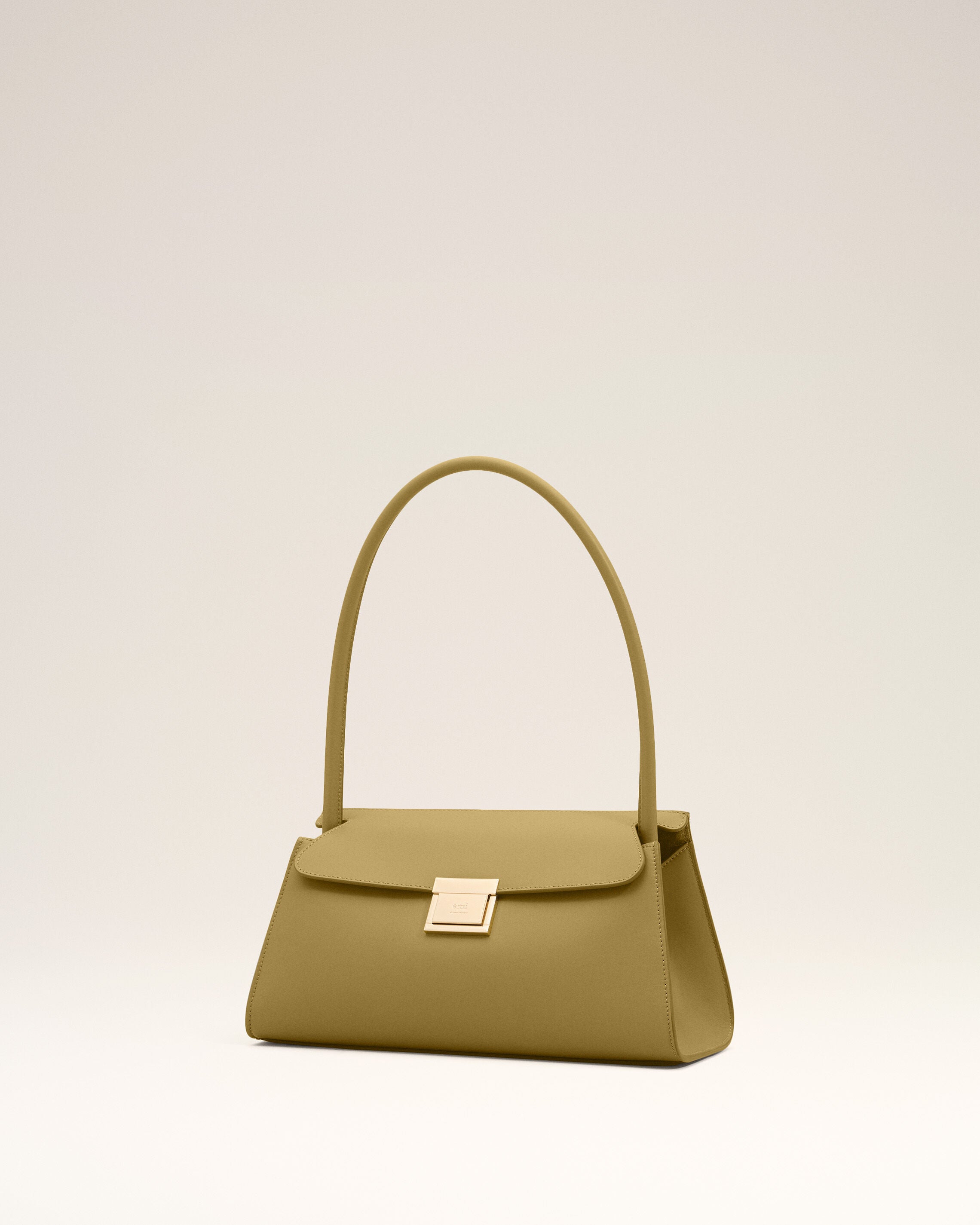 Bolso Mimi pequeño de piel de vaca verde - 3