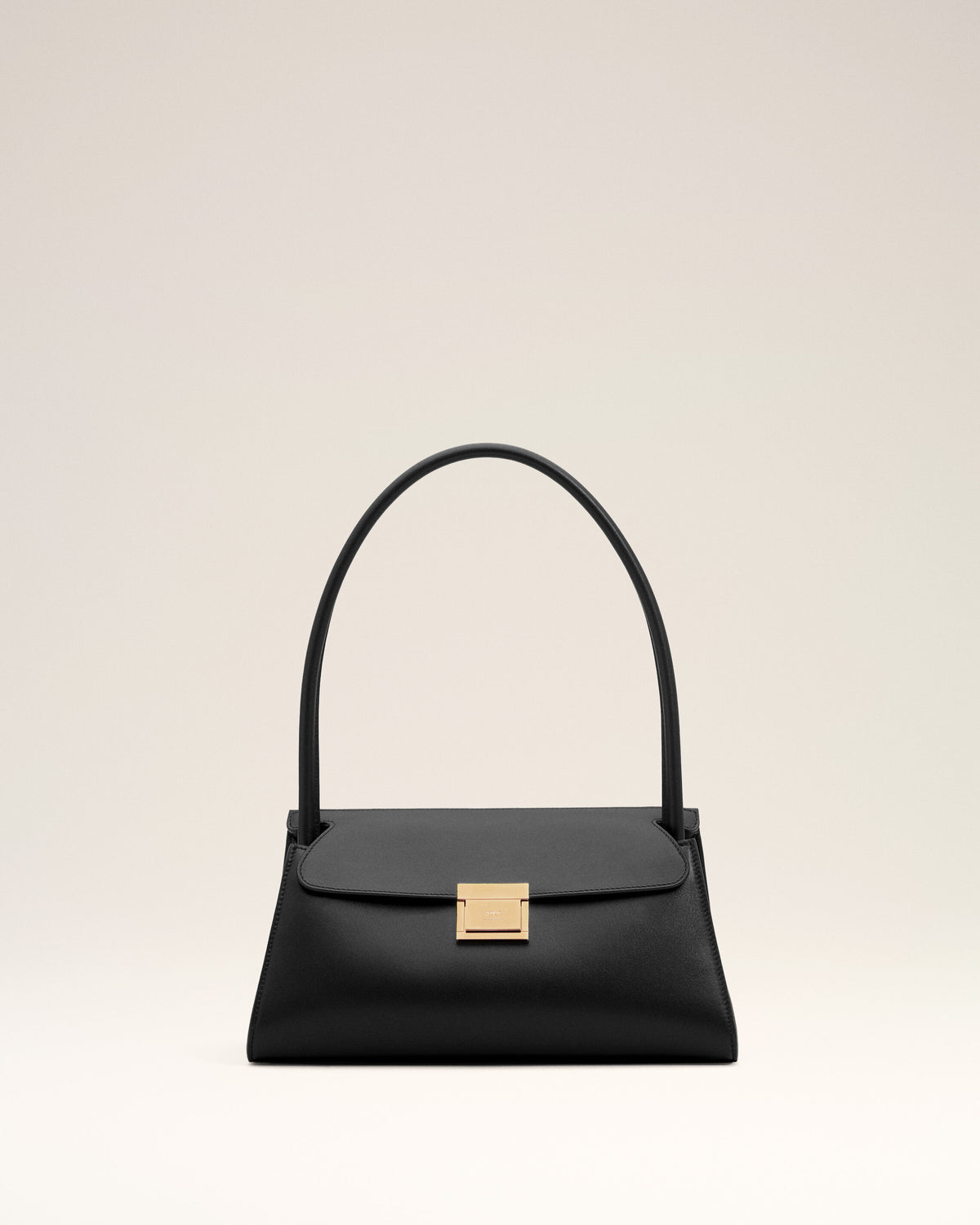 Bolso Mimi pequeño de piel de vaca negra - 8