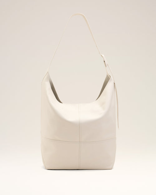 White Soft Leather Etienne Crossbody Bag - Woman - 11 - AMI Paris - Ami Paris