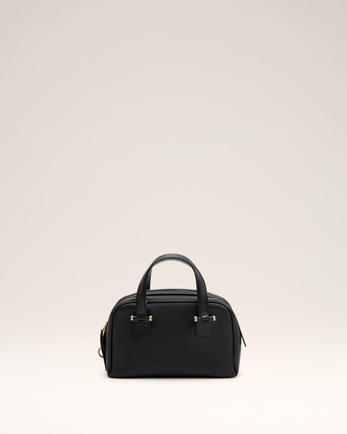 Georges Bowling Bag aus schwarzem Rindsleder - 1