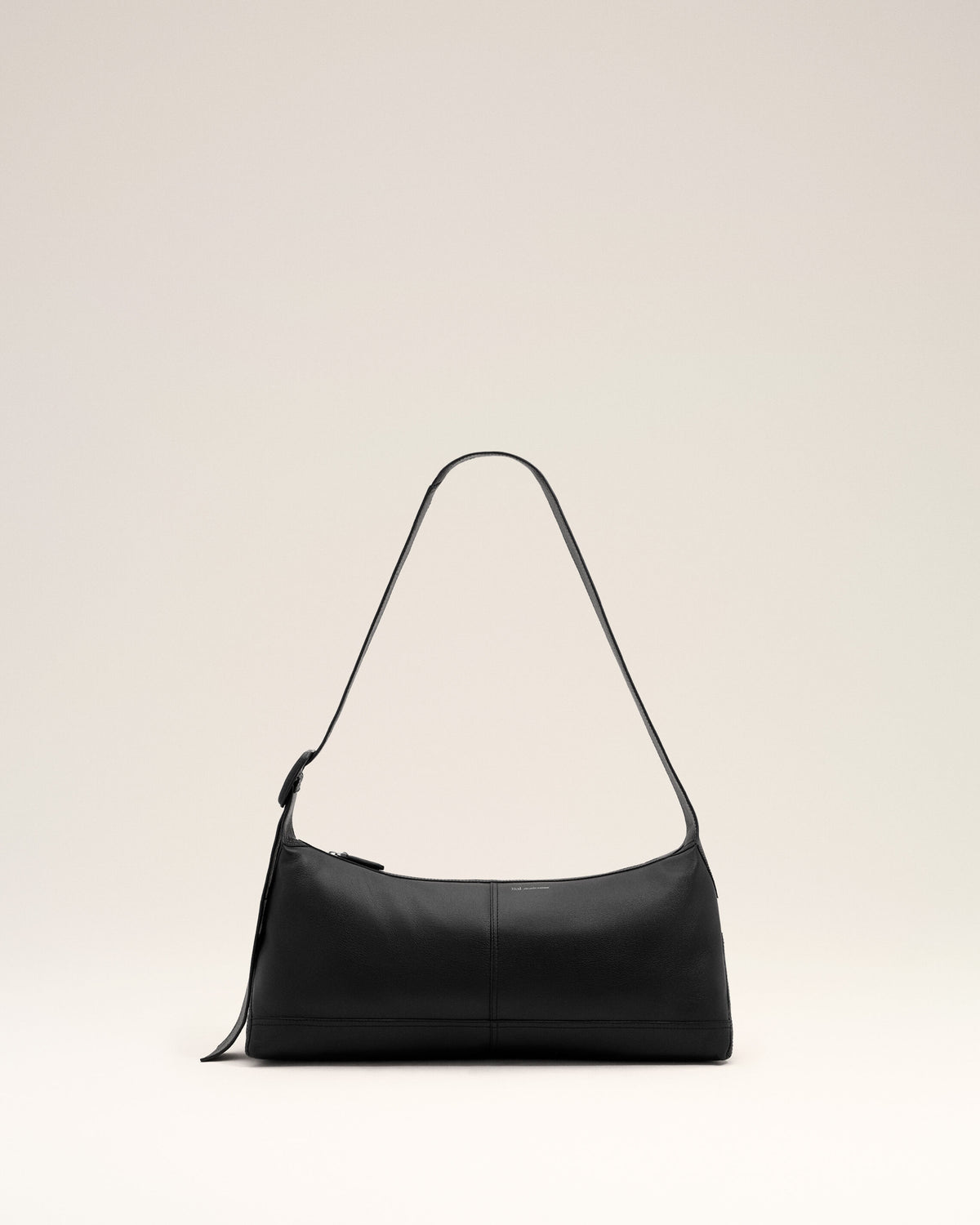 Small black taurillon leather Etienne crossbody bag - 8