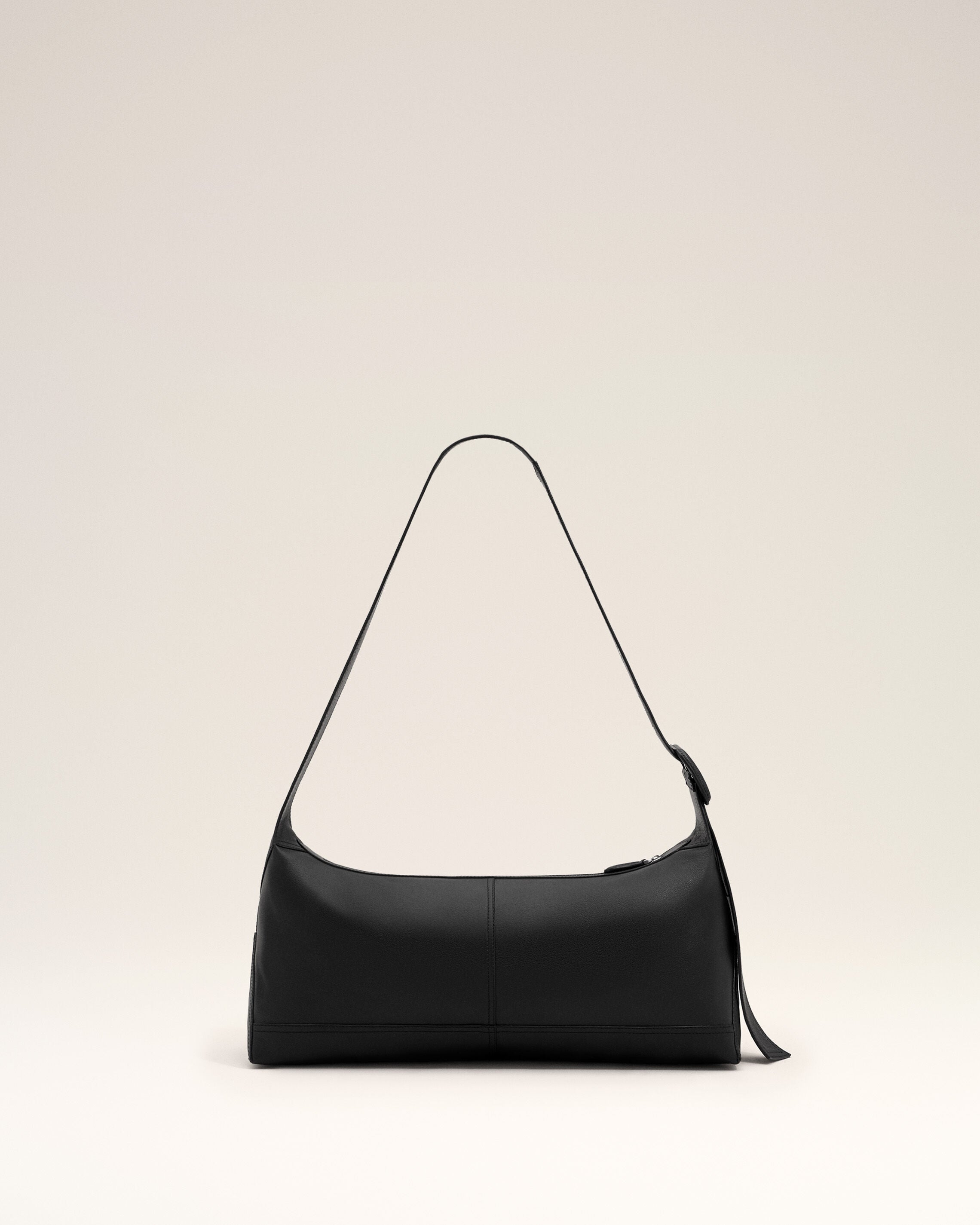 Small black taurillon leather Etienne crossbody bag - 11