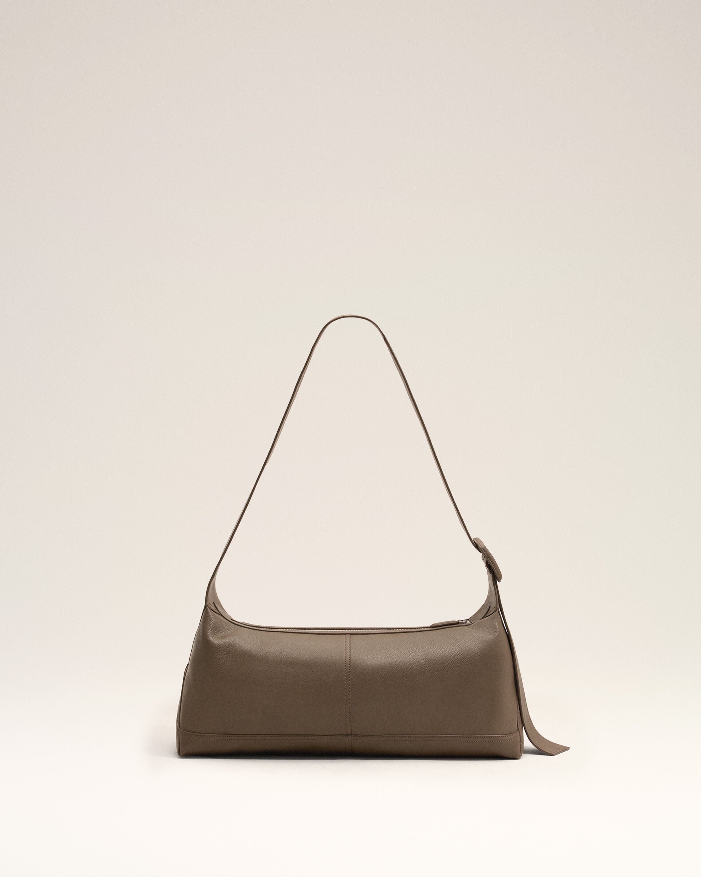 Petit sac crossbody Etienne marron en cuir de taurillon - 10