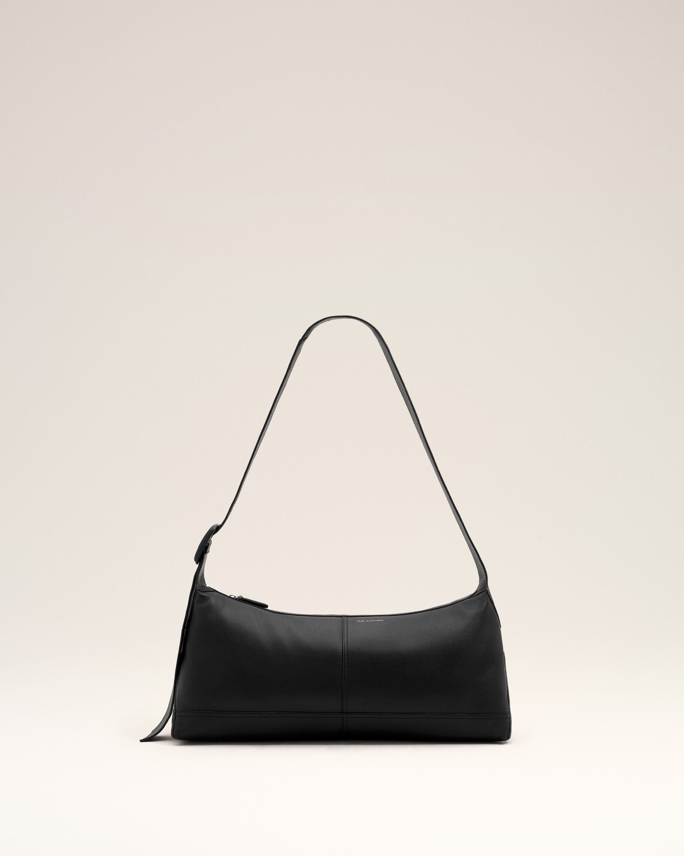 Small black taurillon leather Etienne crossbody bag - 8