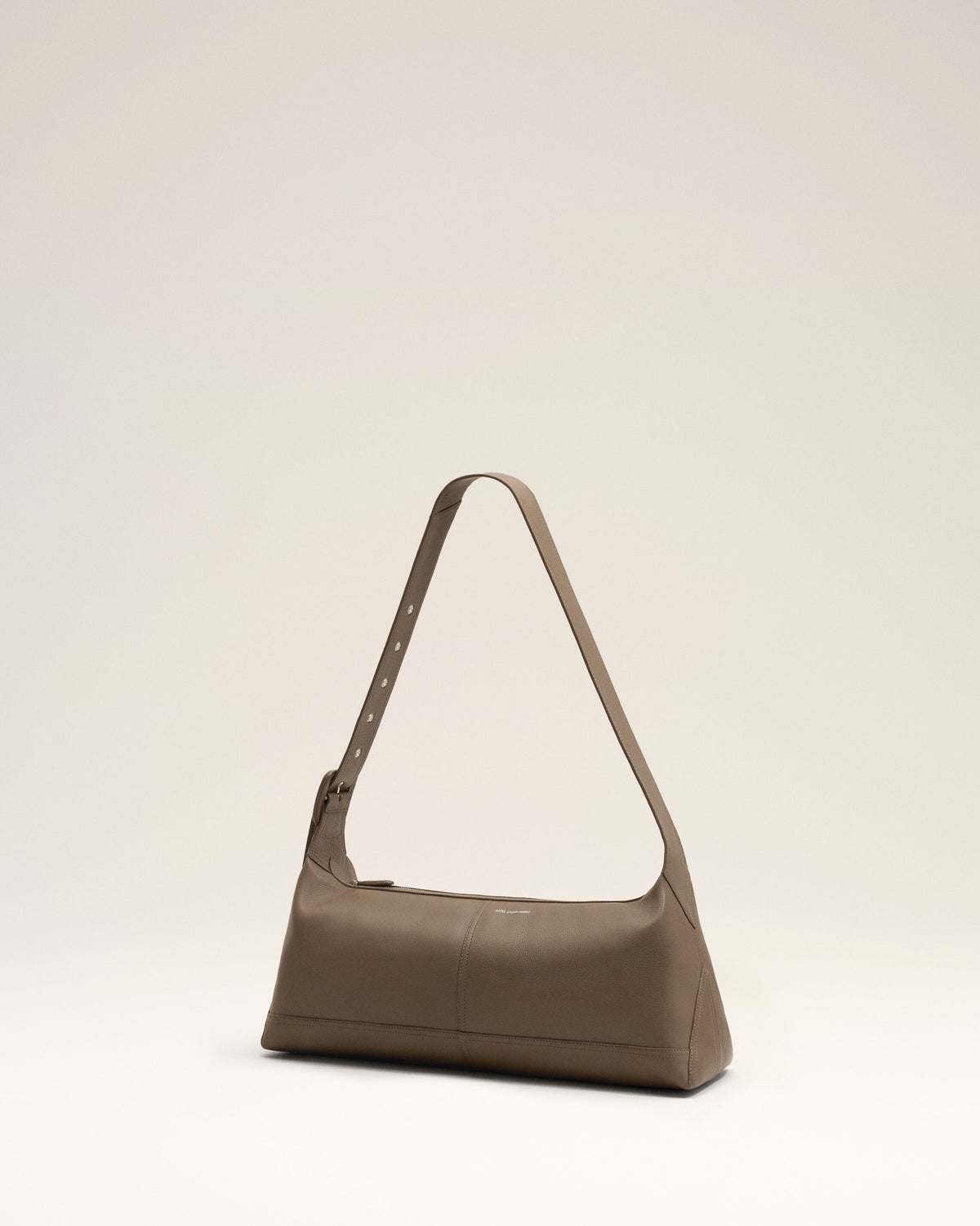 Small brown taurillon leather Etienne crossbody bag - 9