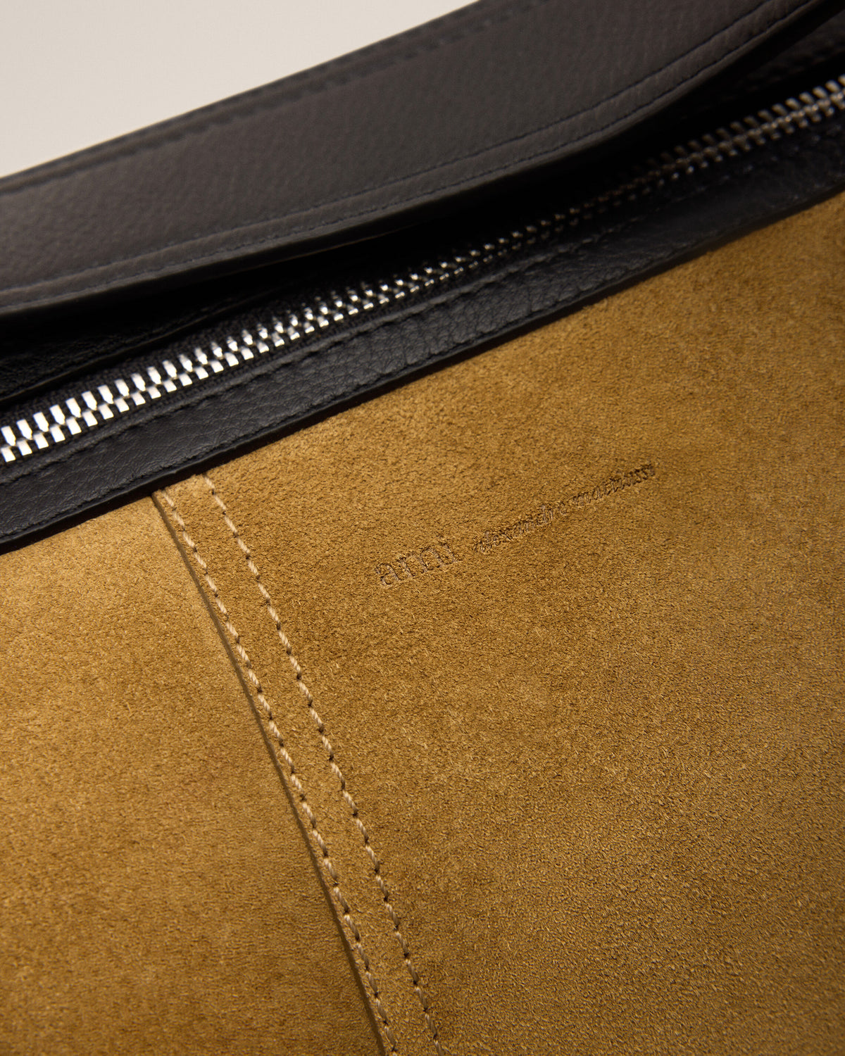 Small beige cowhide leather Etienne crossbody bag - 5